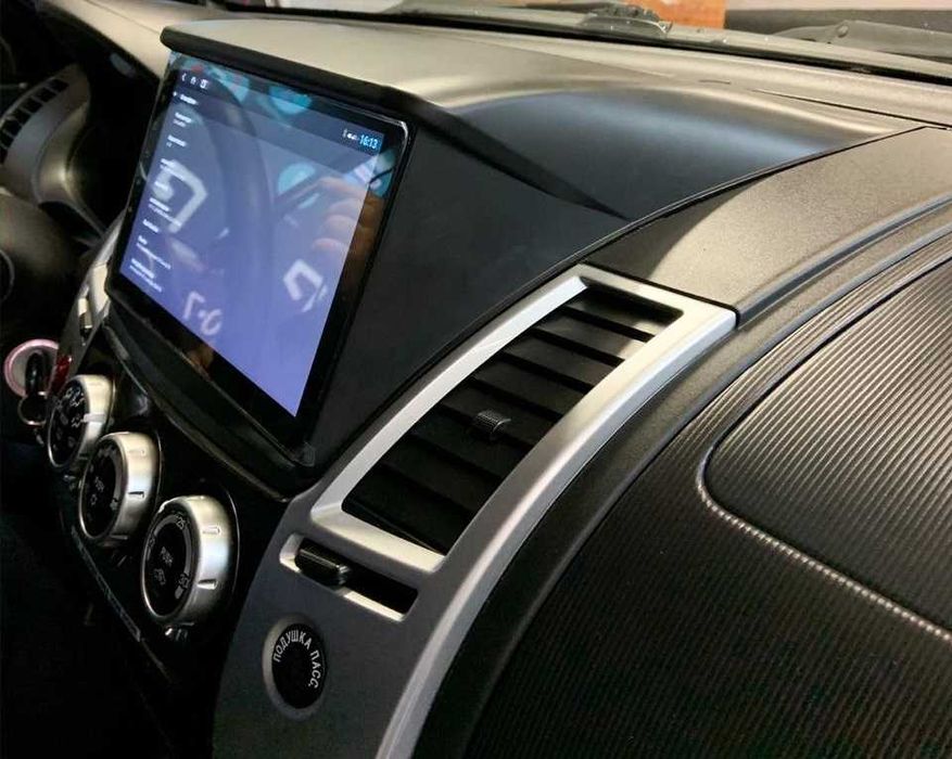 (NOVO) Rádio 2DIN 9" Mitsubishi L200 • [4+64GB] Android L-200 Strakar