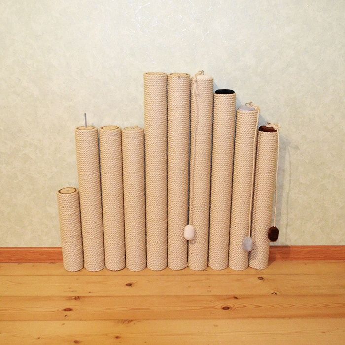 Кігтеточка змінний стовбчик сизаль /бавовна /джут когтеточка,