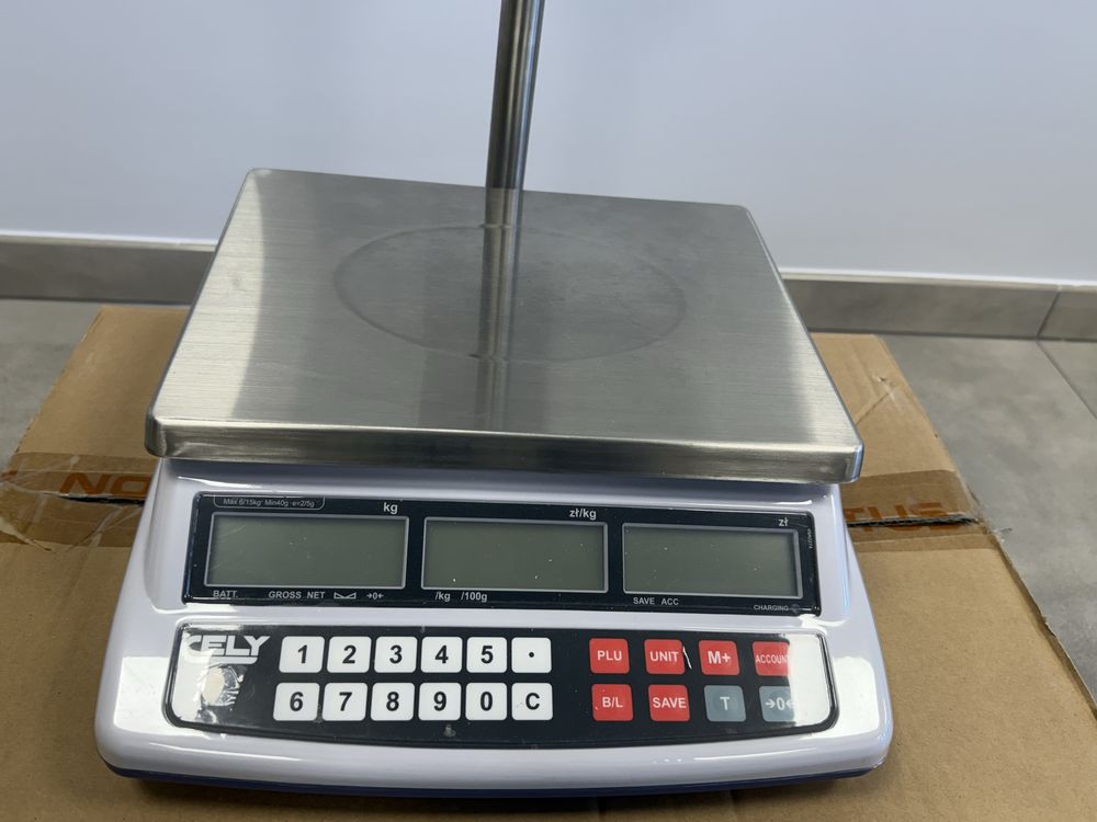 Waga sklepowa DIBAL SPC-T 6/15kg, 30x23cm