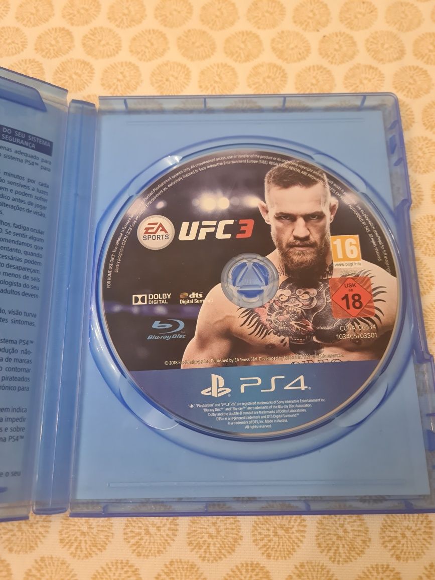 Jogo UFC 3[playstation 4]
