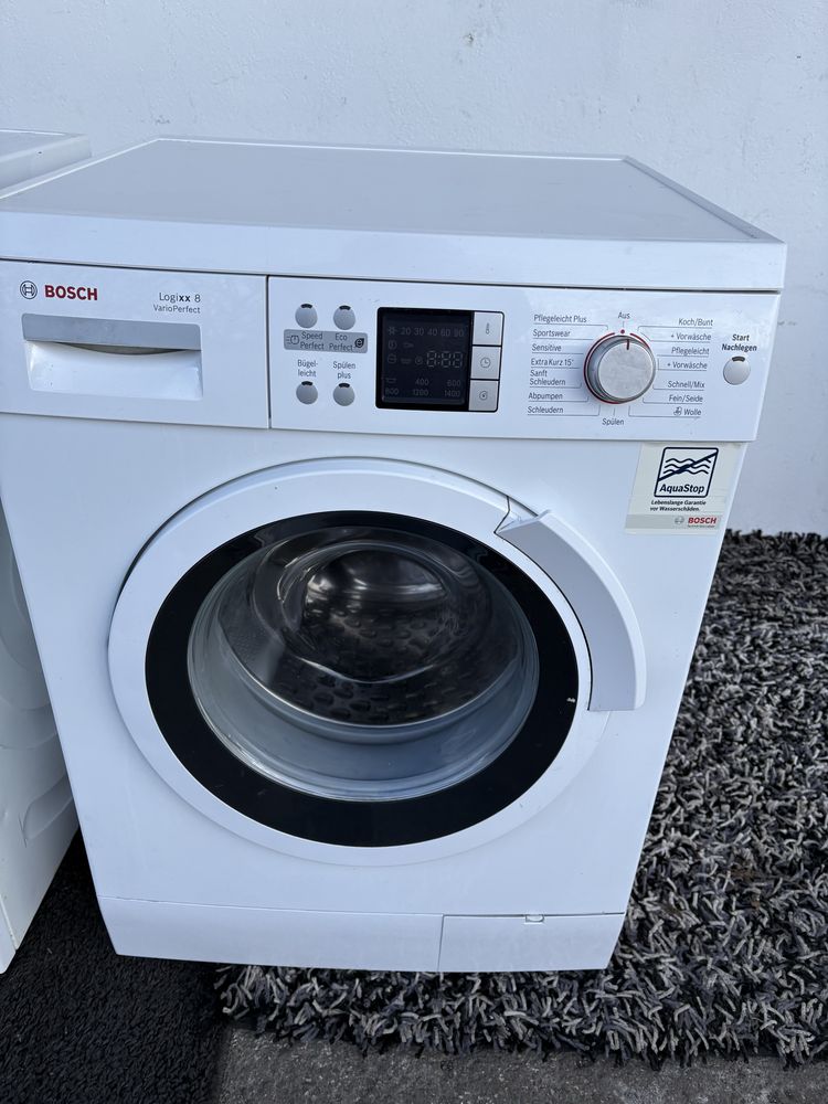 Pralka automat A+++ niemiecka Bosch Logixx8 VarioPerfect.Gwarancja.