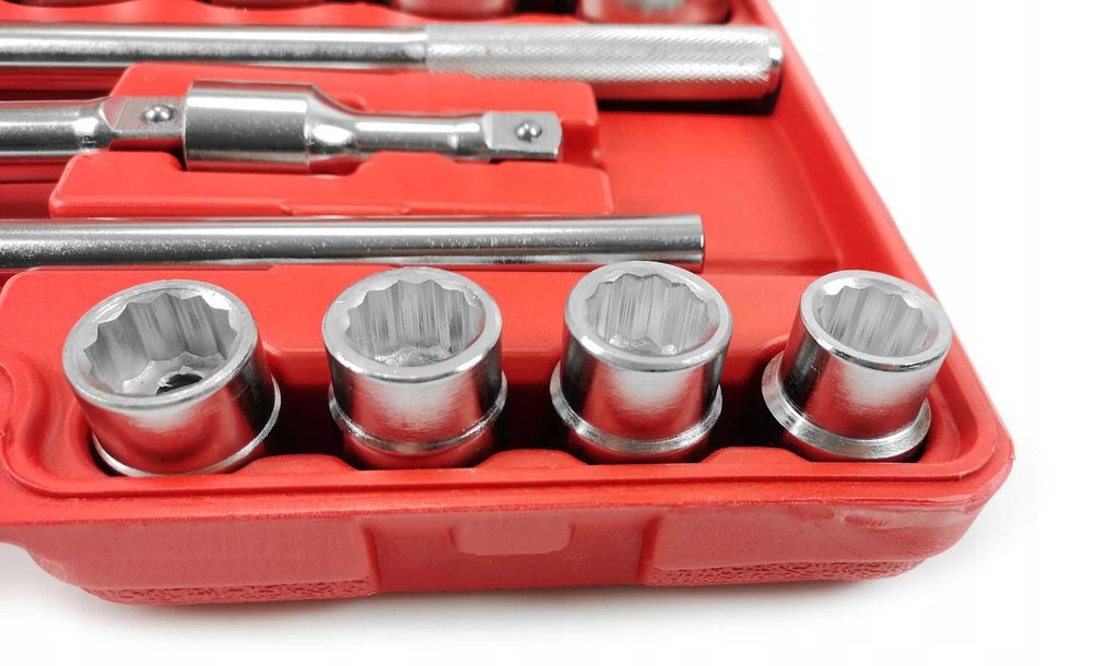 Набір великих торцевих головок MAR-POL 21шт | 3/4" | 19-50мм M58253