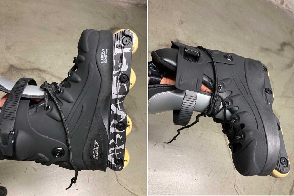 Patins em linha agressive Sport Zone, como novos, tamanho 41