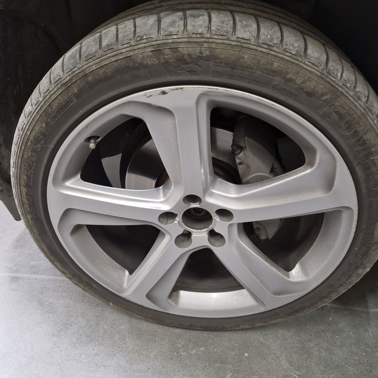 Alufelgi 20 opony letnie 245/40/20 audi