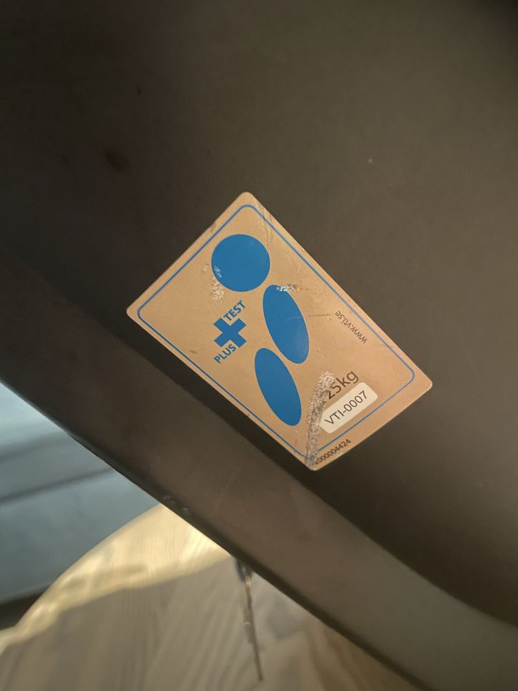 Bezwypadkowy BRITAX RÖMER MAX WAY PLUS   9-25 kg