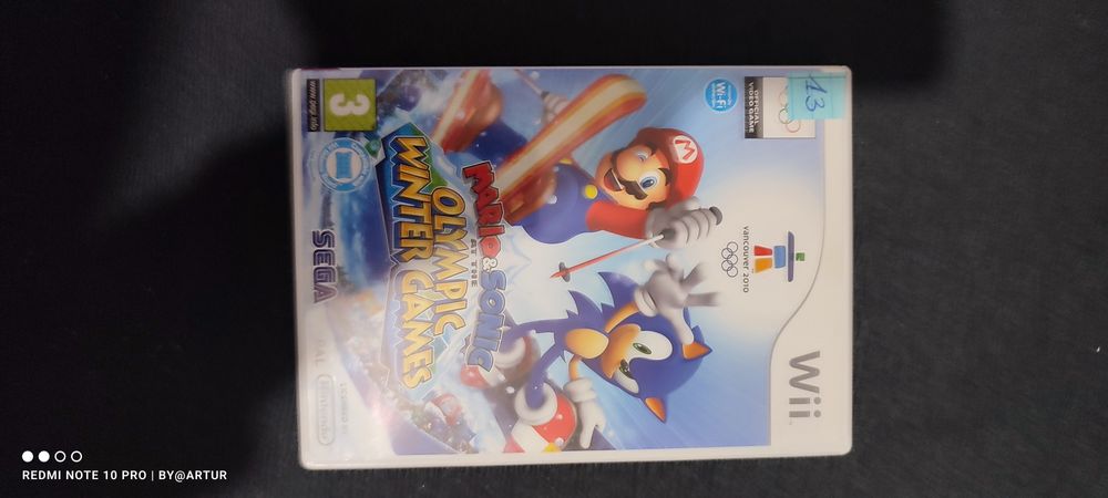 Gra na  Nintendo Wii to Mario & Sonic at the Olympic Winter Games