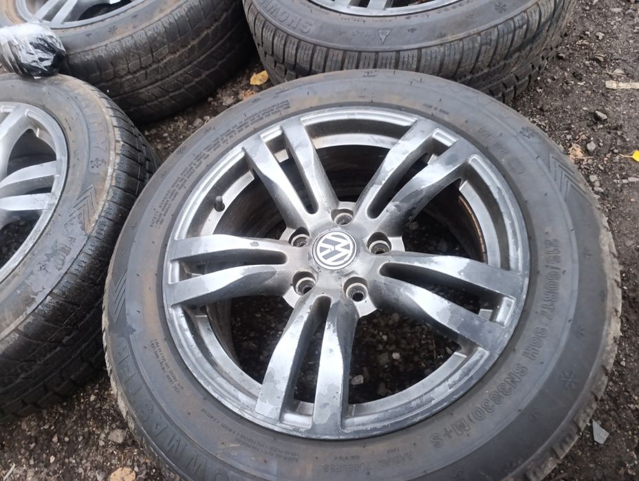 Koła aluminiowe alusy 5x120 opony zimowe 215/60/17 ET 40