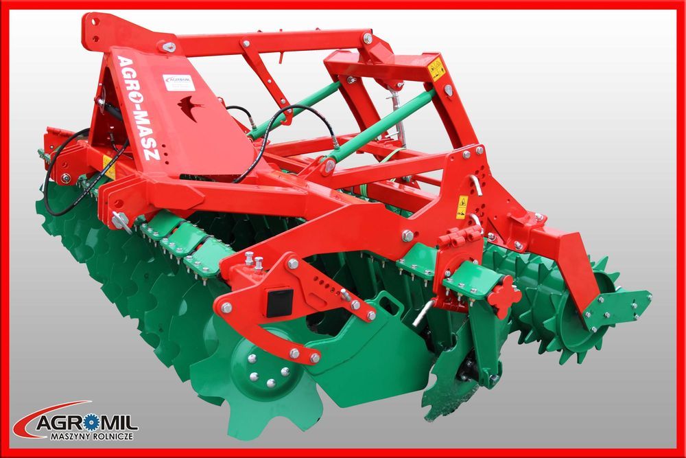 Agregat talerzowy uprawowy siewny agregat brona AGRO-MASZ od ręki