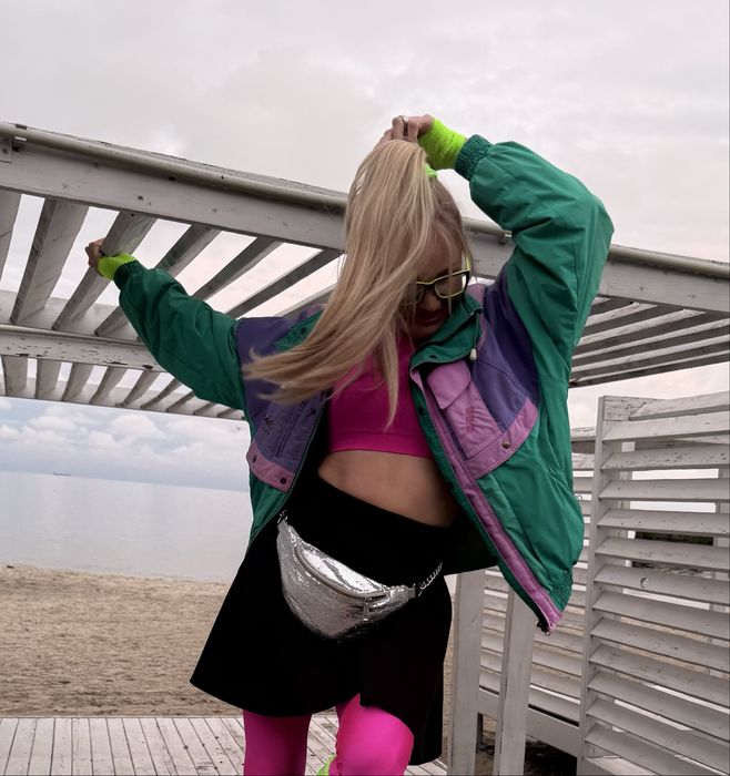 Костюм в стиле 80х