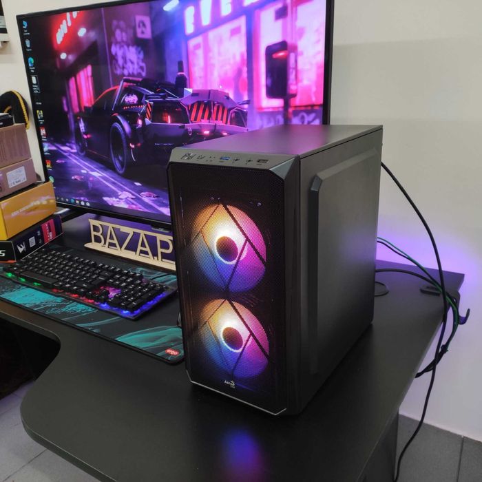 Игровой Компютер Intel Core i7, 16GB RAM, AORUS RX 570 4GB, SSD 512 m2