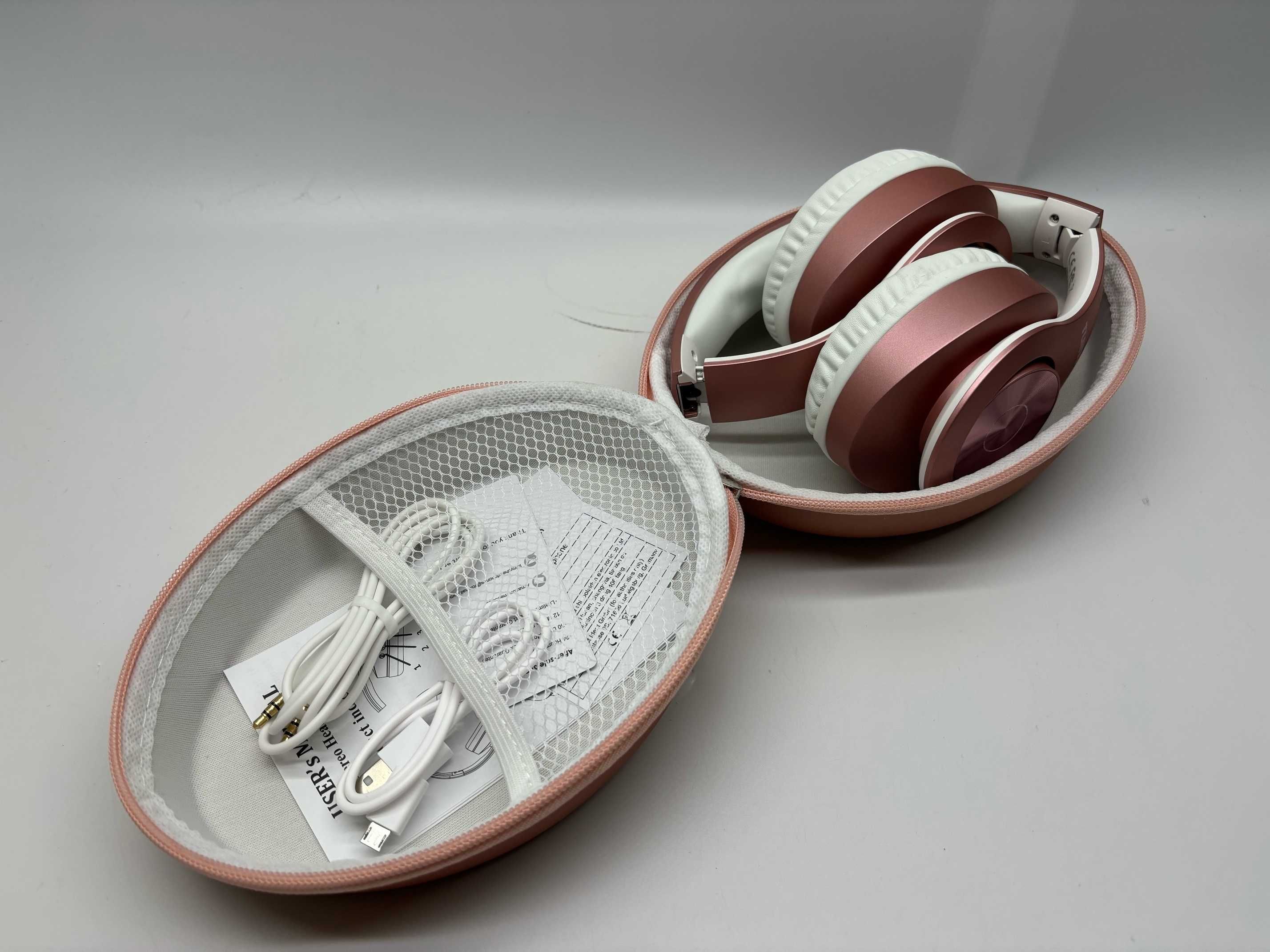 Słuchawki bezprzewodowe TUINYO TP18 różowe