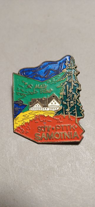 Odznaka turystyczna pttk samotnia