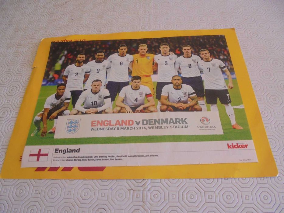 Posters (21,5X30) de Seleções de Futebol no Mundial de 2014 no Brasil