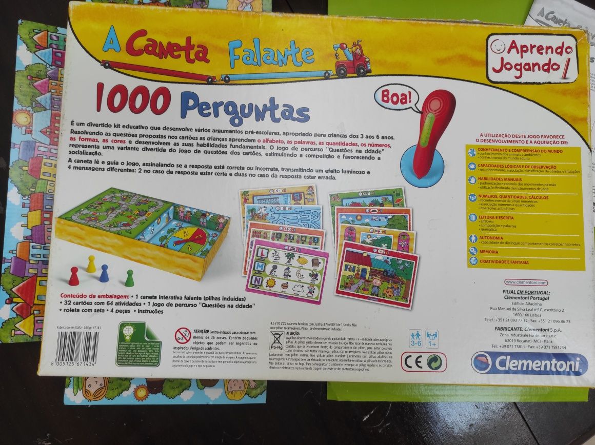 Jogo a caneta falante - Clementoni