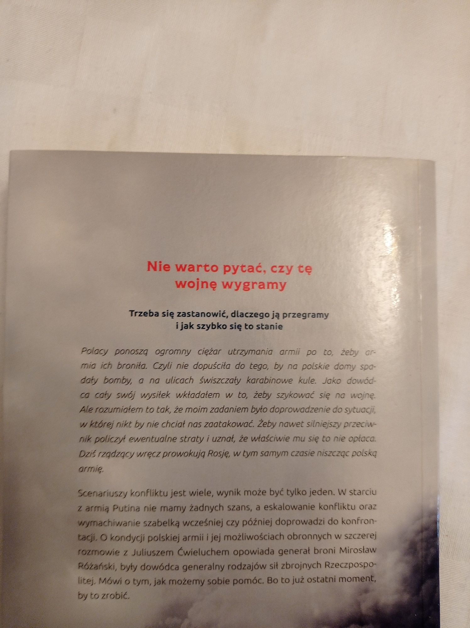 Dlaczego przegramy wojnę z Rosją.Juliusz Ćwieluch .