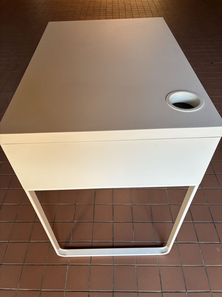 IKEA MICKE Secretária, branco, 73x50 cm