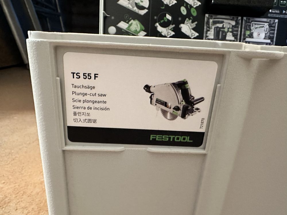 Festool TS 55 FEBQ-Plus-FS + Szyna FS1400/2 Nowe !