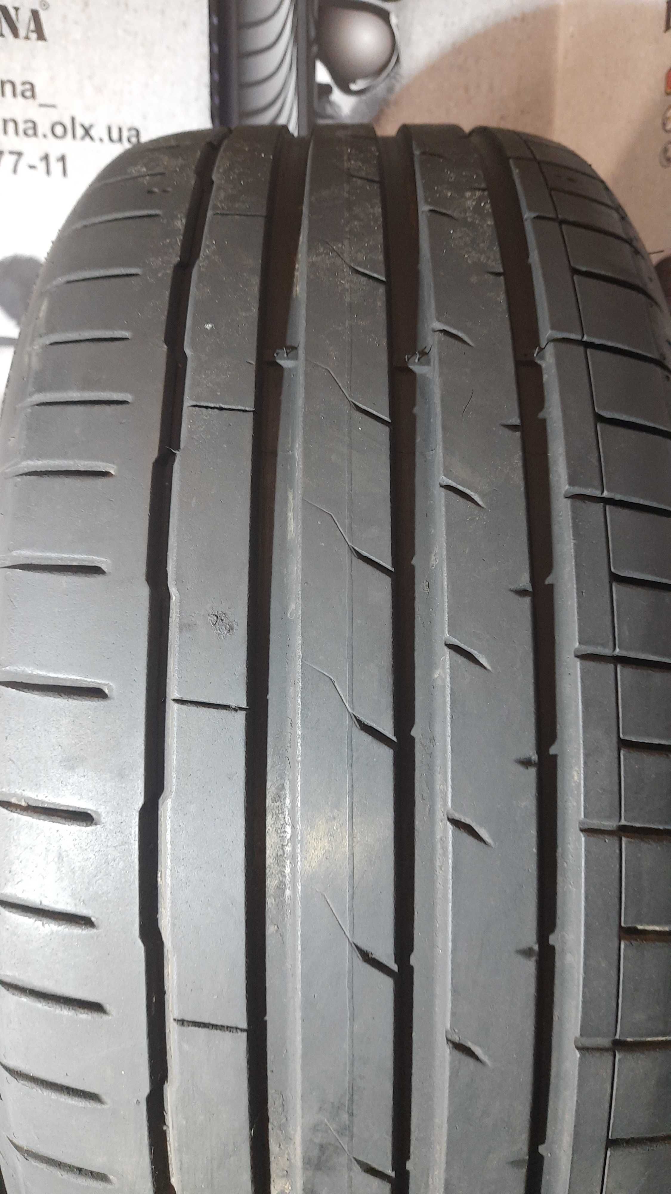Шини 6мм 255/45 R19 HANKOOK Ventus S1 Evo3 б/у літо склад