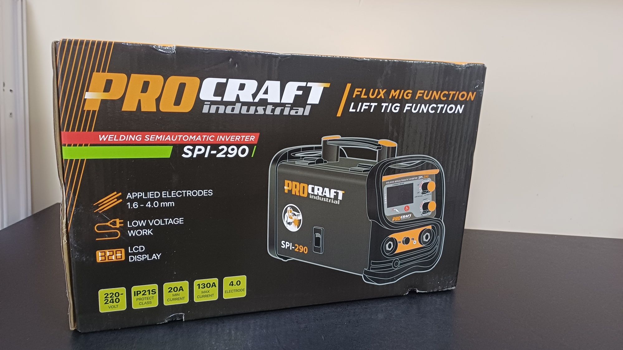 Інверторний зварювальний напівавтомат Procraft SPI290