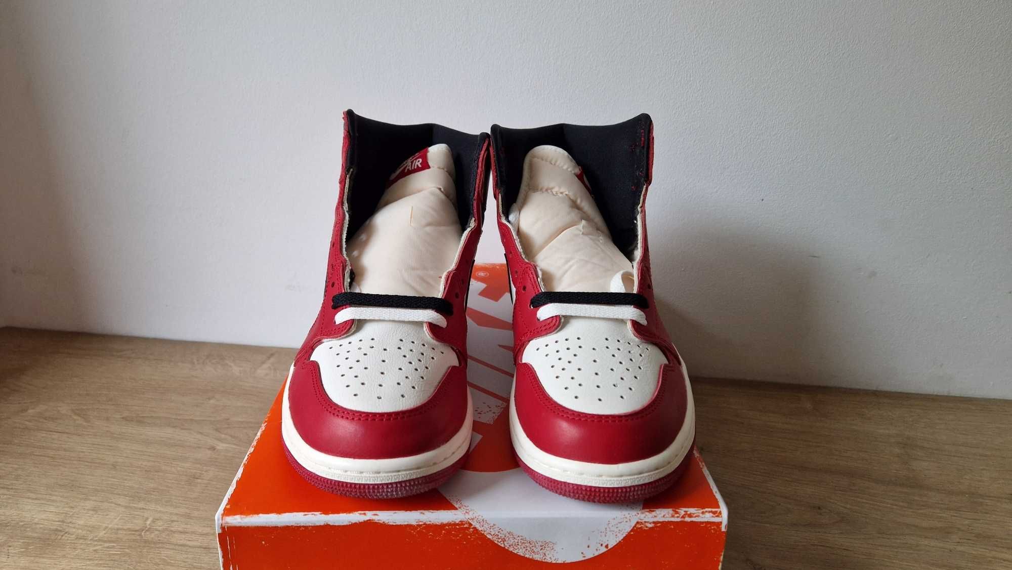 Jordan 1 Retro High OG Chicago Lost and Found nowe 42,5 EUR = 9 US 9US