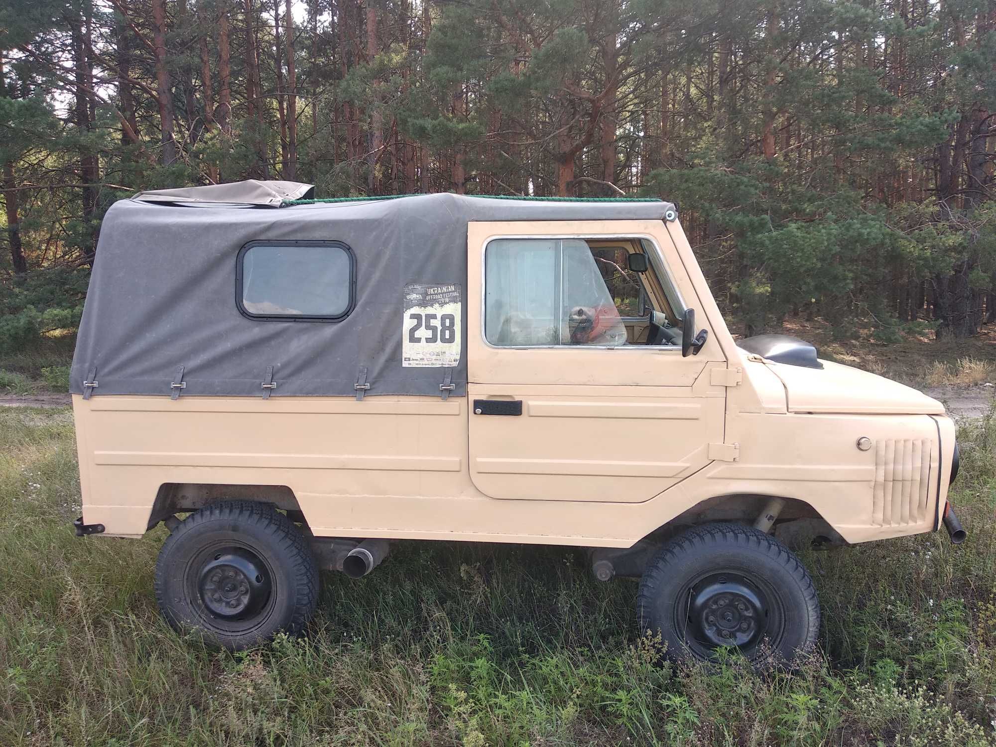 Волинка ЛУАЗ на газу