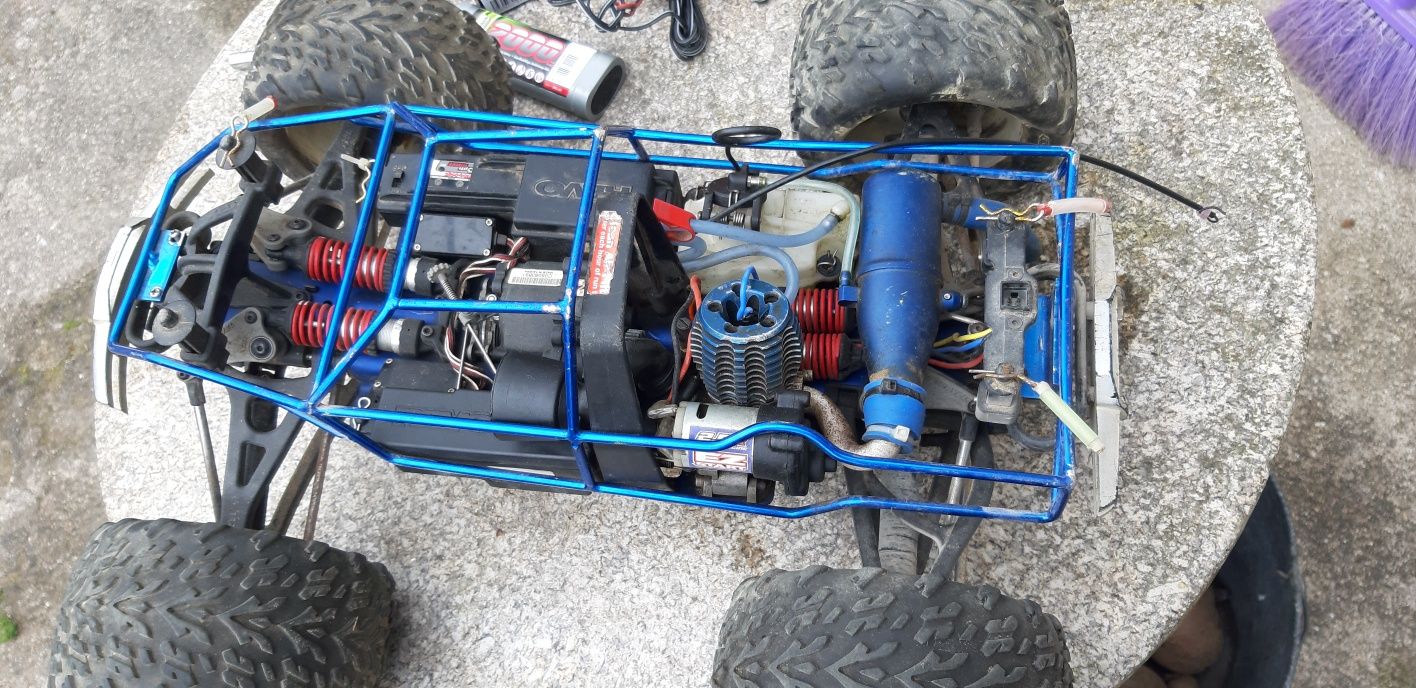 Rc revo traxxas  a gasolina