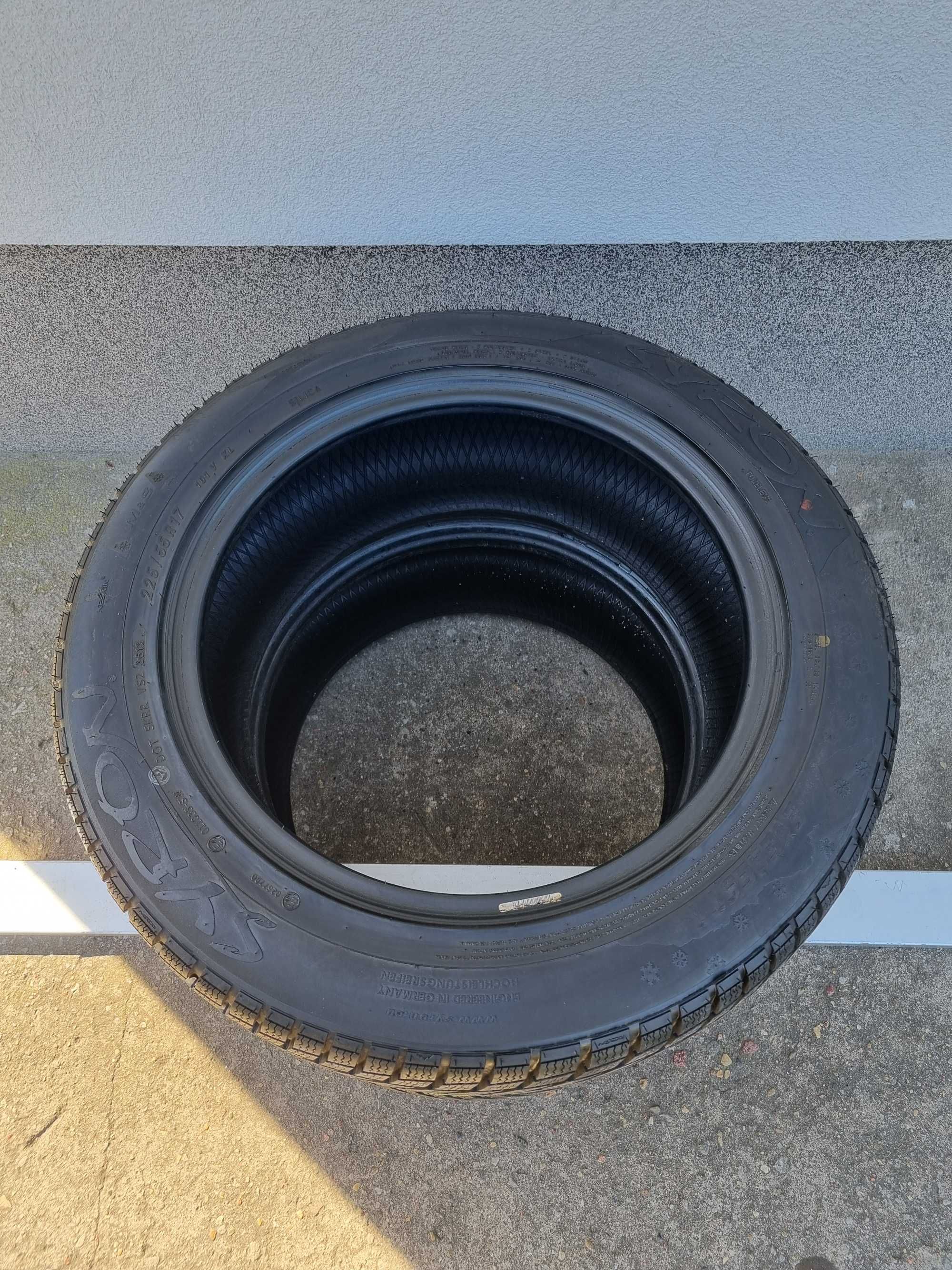 Opony zimowe SYRON Everest 225/55 R17 101V XL 4x 8,18 mm KOMPLET P385
