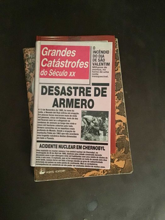livro desastre de armero