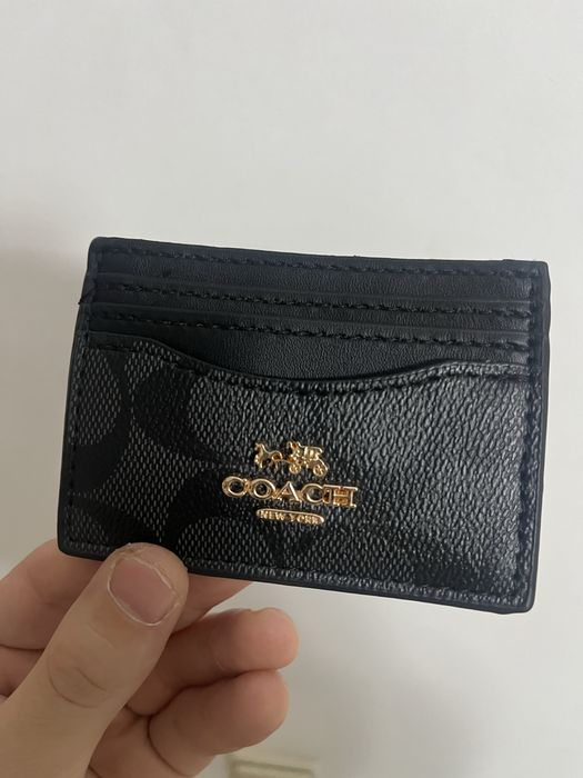 Carteira coach preta