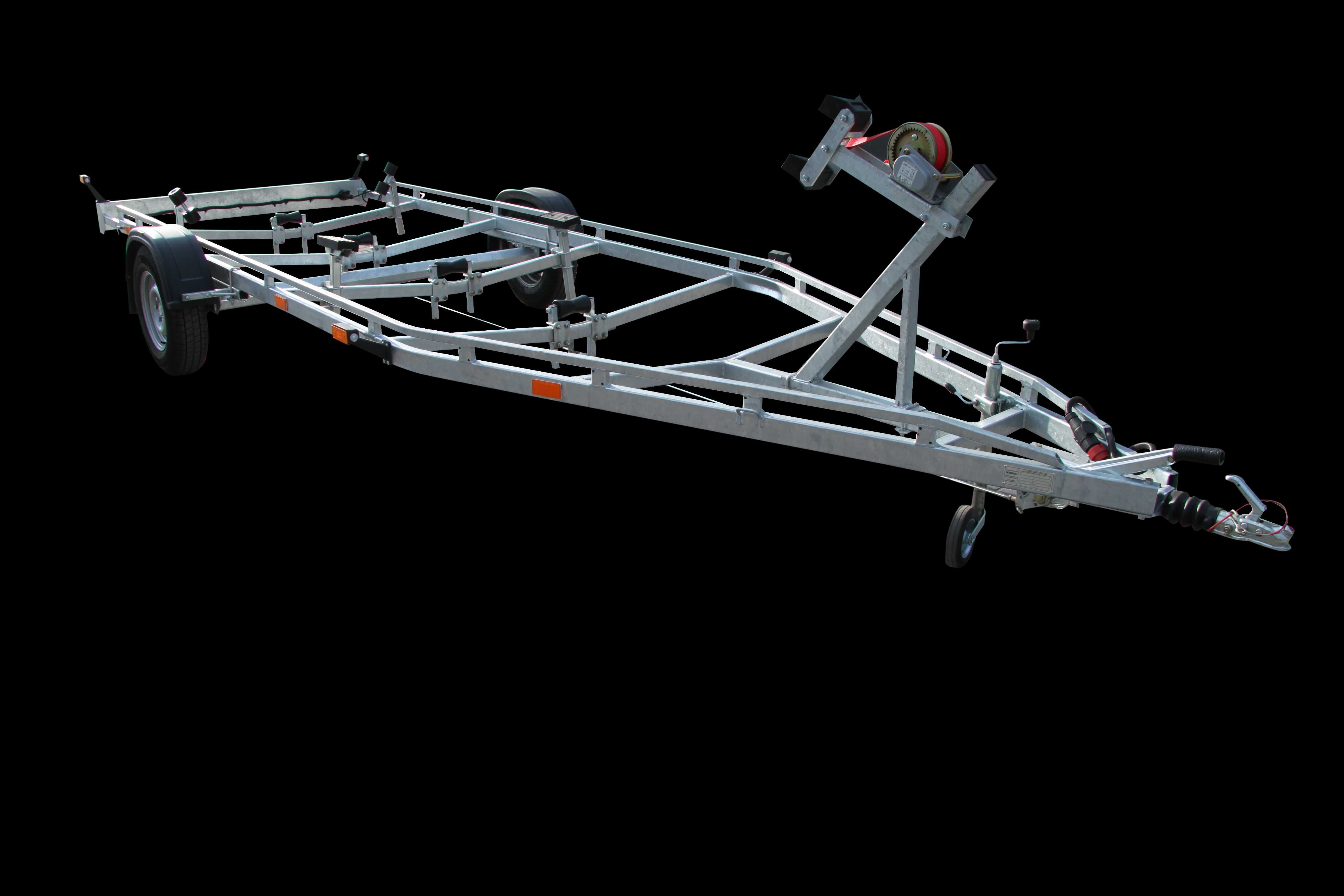 Nowa przyczepa podłodziowa PP-1500, DMC 1500 kg, ładowność 1150 kg