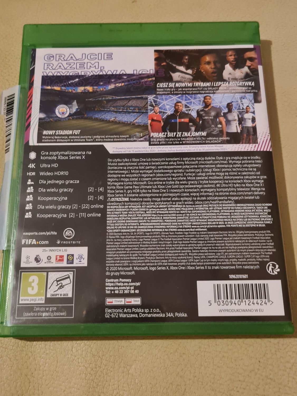 FIFA 21 Xbox one,Series x