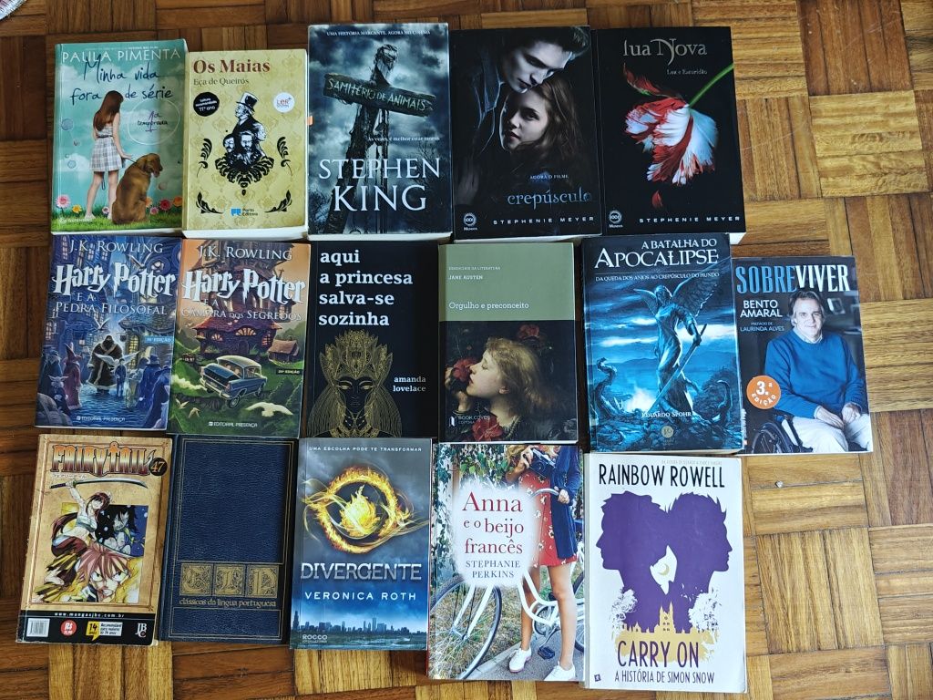 Livros variados bons