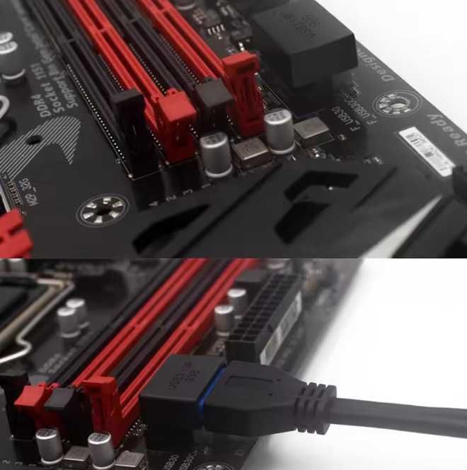 Adapter front panel header USB 3.0 19/20pin