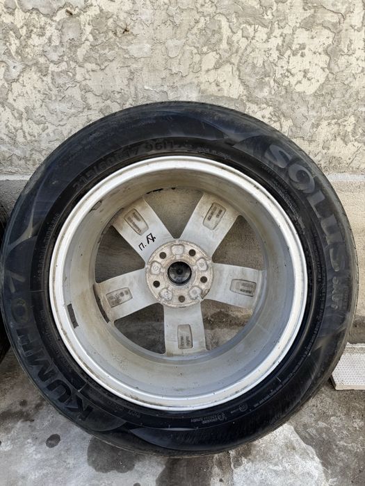 Диски R17 + резина Kumho Solus | Оригинал Volkswagen | 5×112