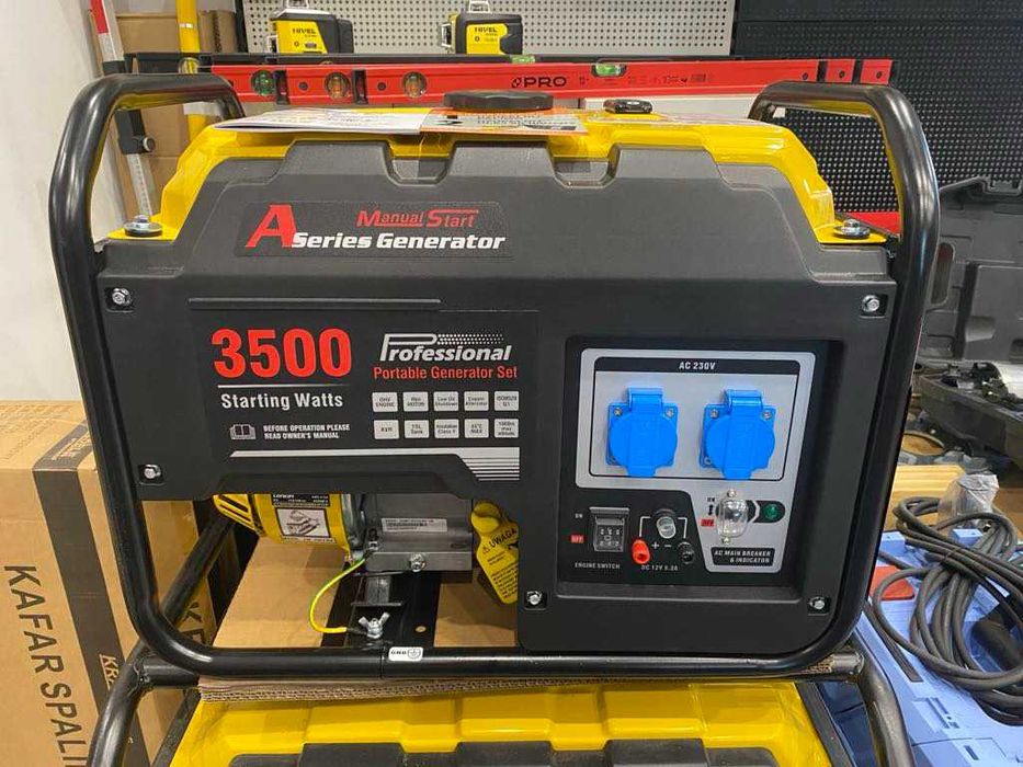 Agregat prądotwórczy 3,1kW 230V Loncin LC3500-AS-1F Stabilizacja AVR