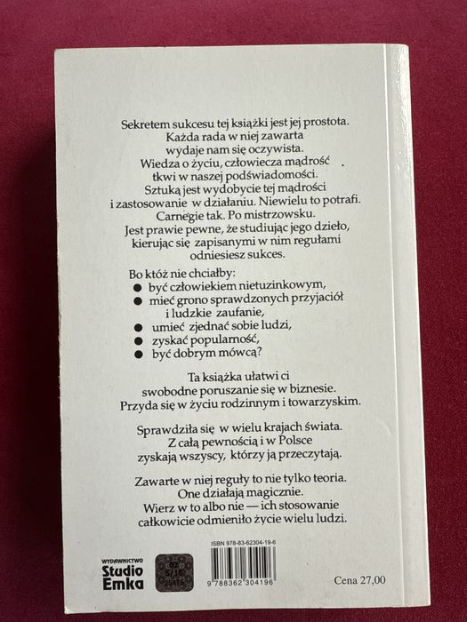 Jak zdobyc przyjaciół i zjednać sobie ludzi Dale Carnegie