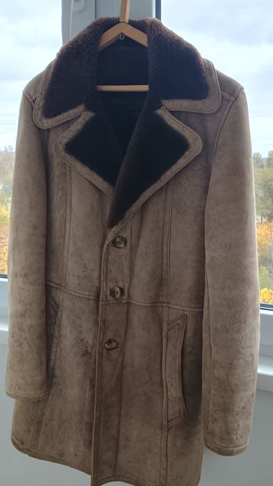 Кужух натуральна овчіна чоловічий