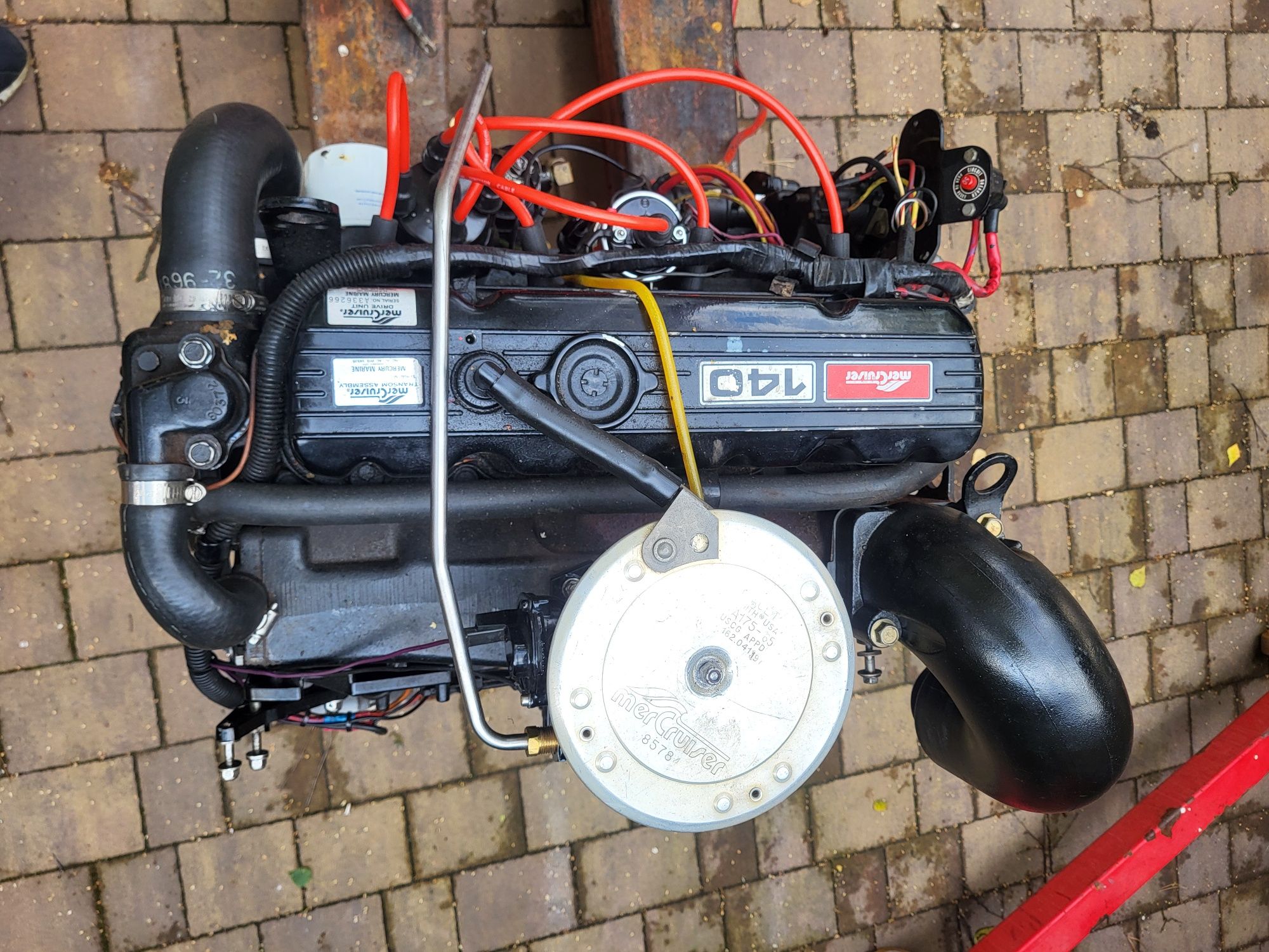 Silnik mercruiser 3.0 na części  gimbal zetka pompa