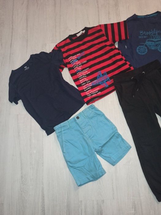 Пакет одежды на мальчика 6-8 лет 116-128 рост 7 вещей