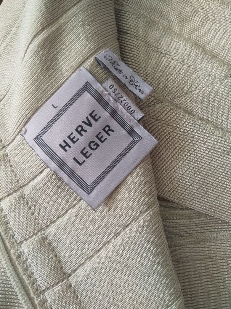 Бандажное платье Herve Leger