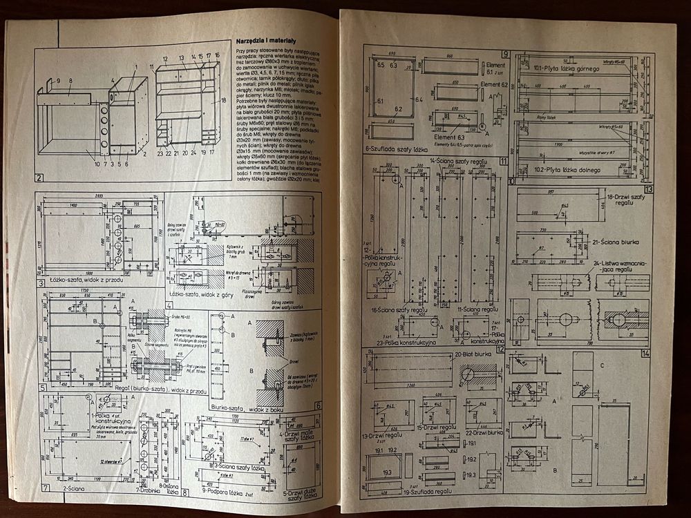 Stare czasopisma Zrób sam Horyzonty Techniki 1988