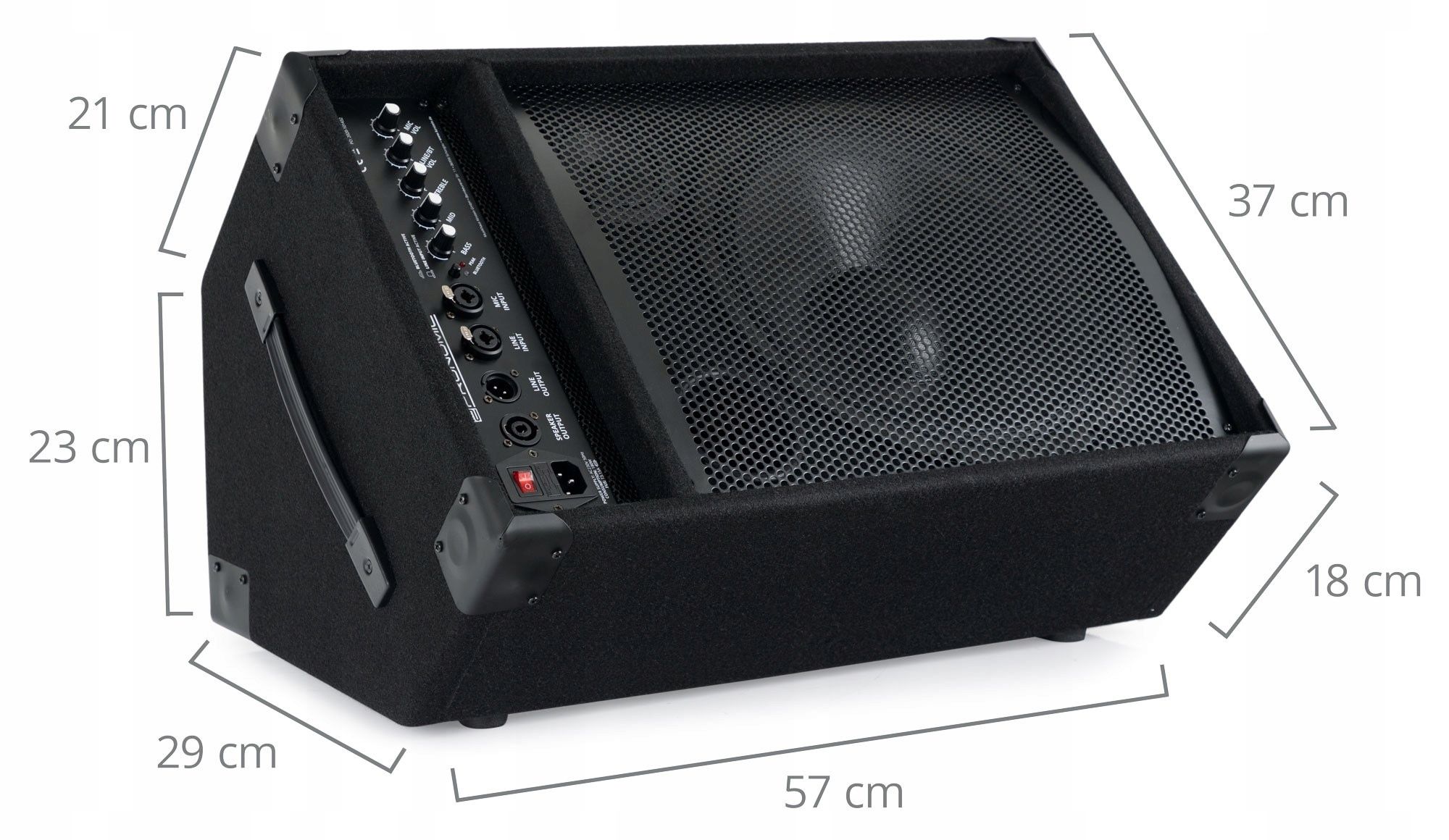 Monitor Sceniczny kolumna Głosnik Bluetooth 120W RMS
