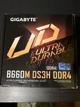 Gigabyte b660m ds3h ddr4