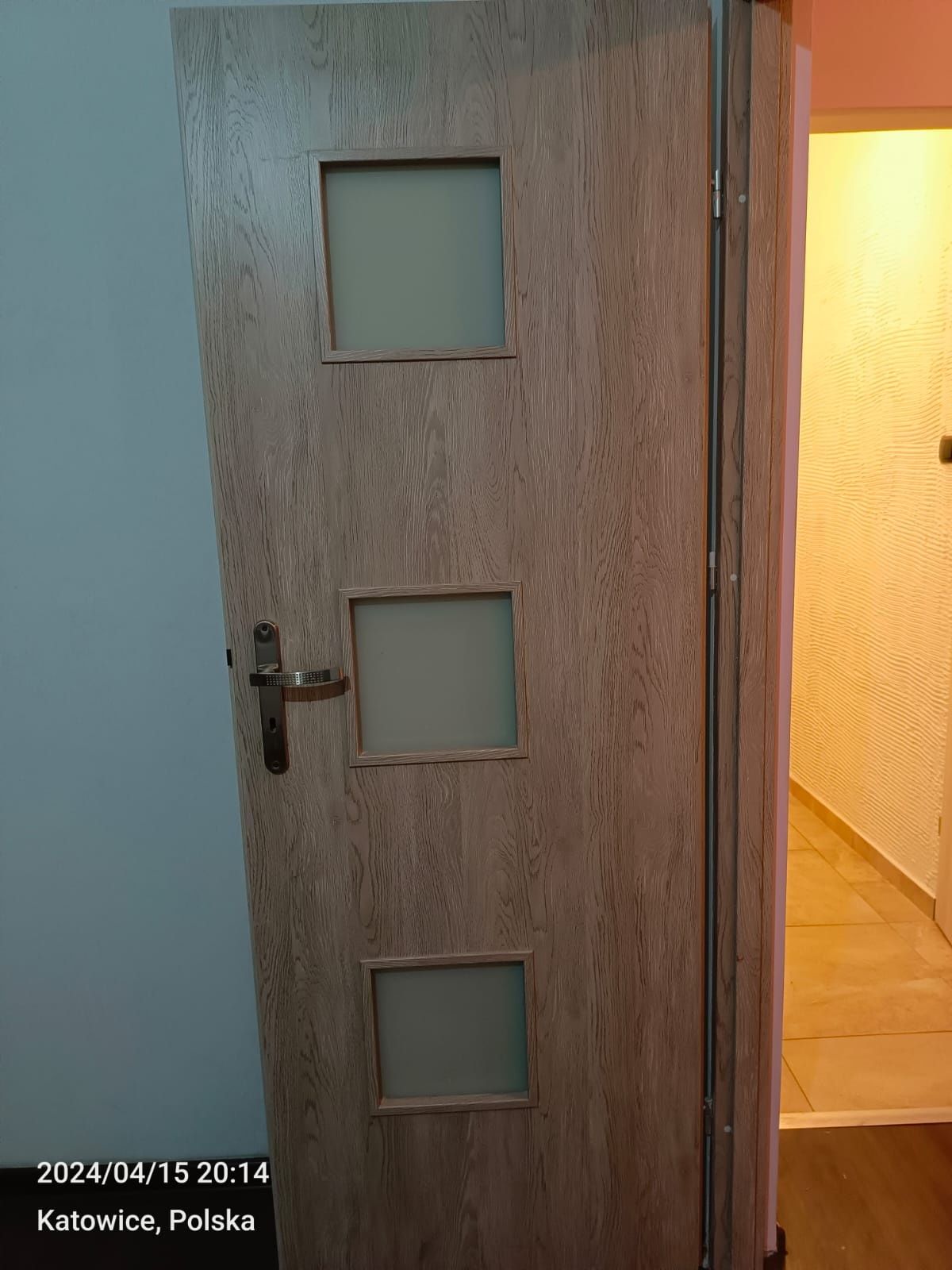 Drzwi pokojowe+ klampa
