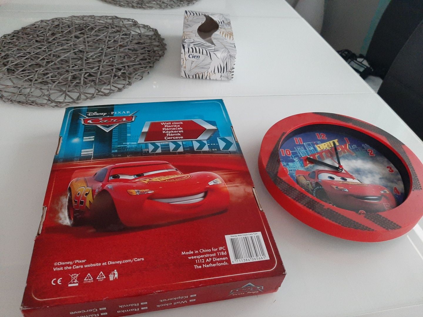 Zegarek ścienny Disney Cars