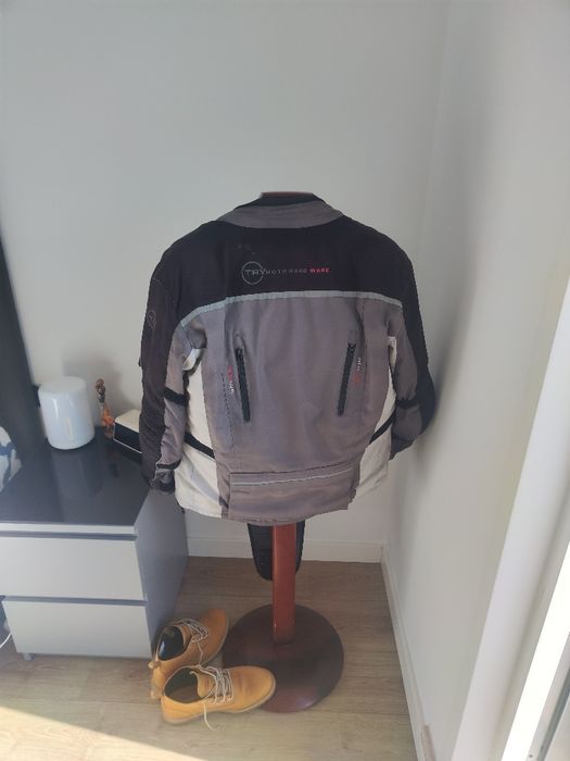 Blusão de mota com todas as protecções