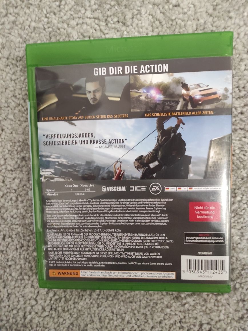 Battlefield Hardline Xbox One Jak Nowa! PL