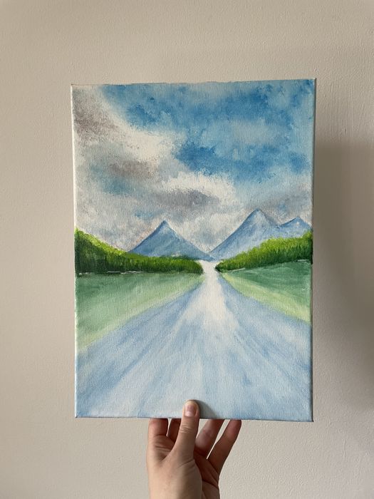 Obraz malowany na płótnie