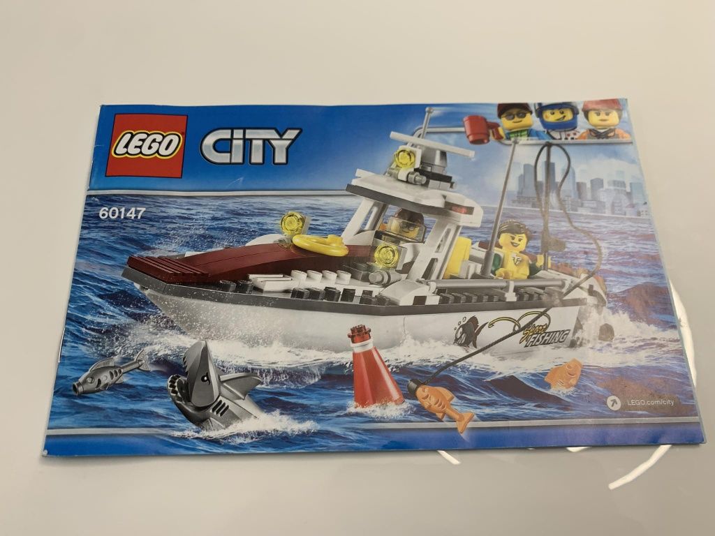 Lego City 60147 Łódź rybacka