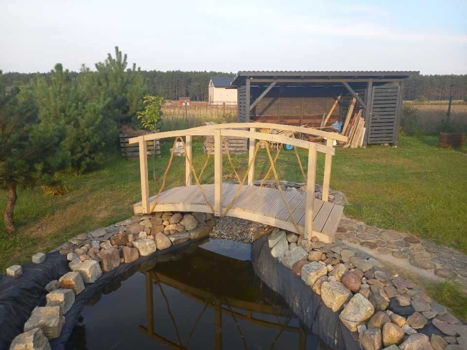 Nowy MOSTEK ogrodowy KŁADKA nad oczko wodne